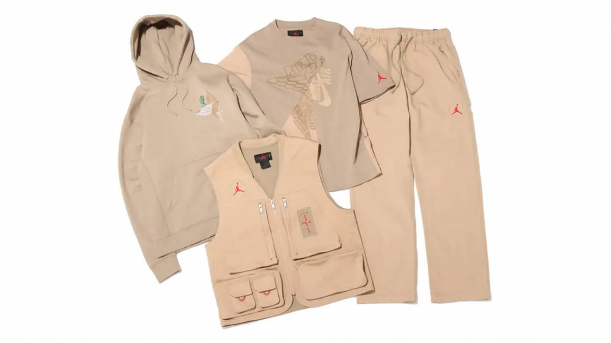 travis scott jordan clothing