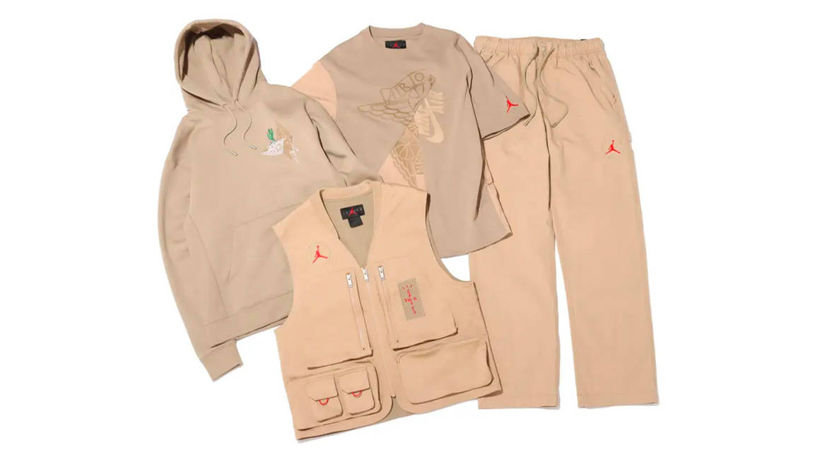 First at the Travis x Jordan "British Khaki" Apparel Collection | The Sole Supplier