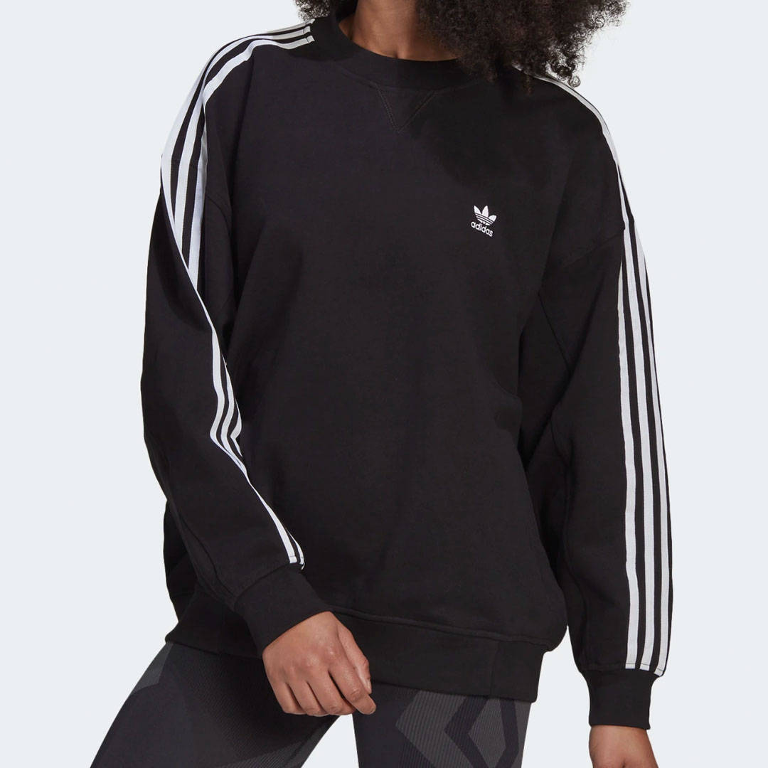 Black White adidas sweatshirt 25 off sale