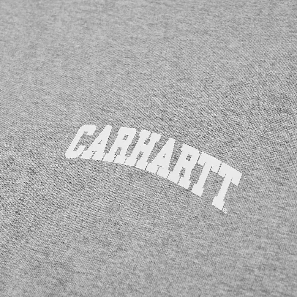 Carhartt WIP University Script T-Shirt - Heather Grey | The Sole Supplier