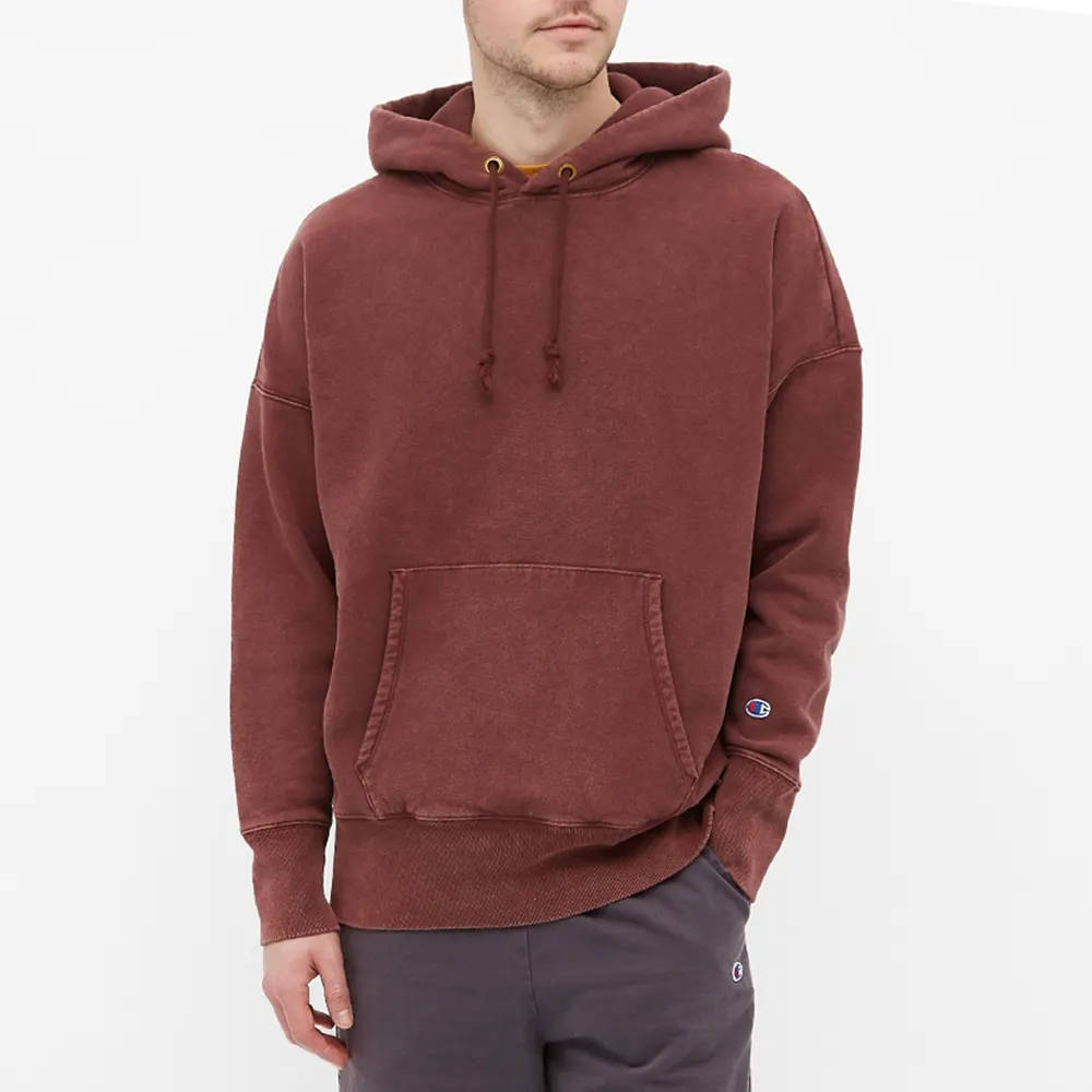 champion hooded packable popover jacket