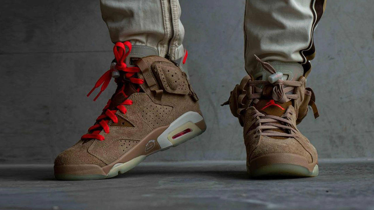Travis Scott x Air Jordan 6 "British Khaki"