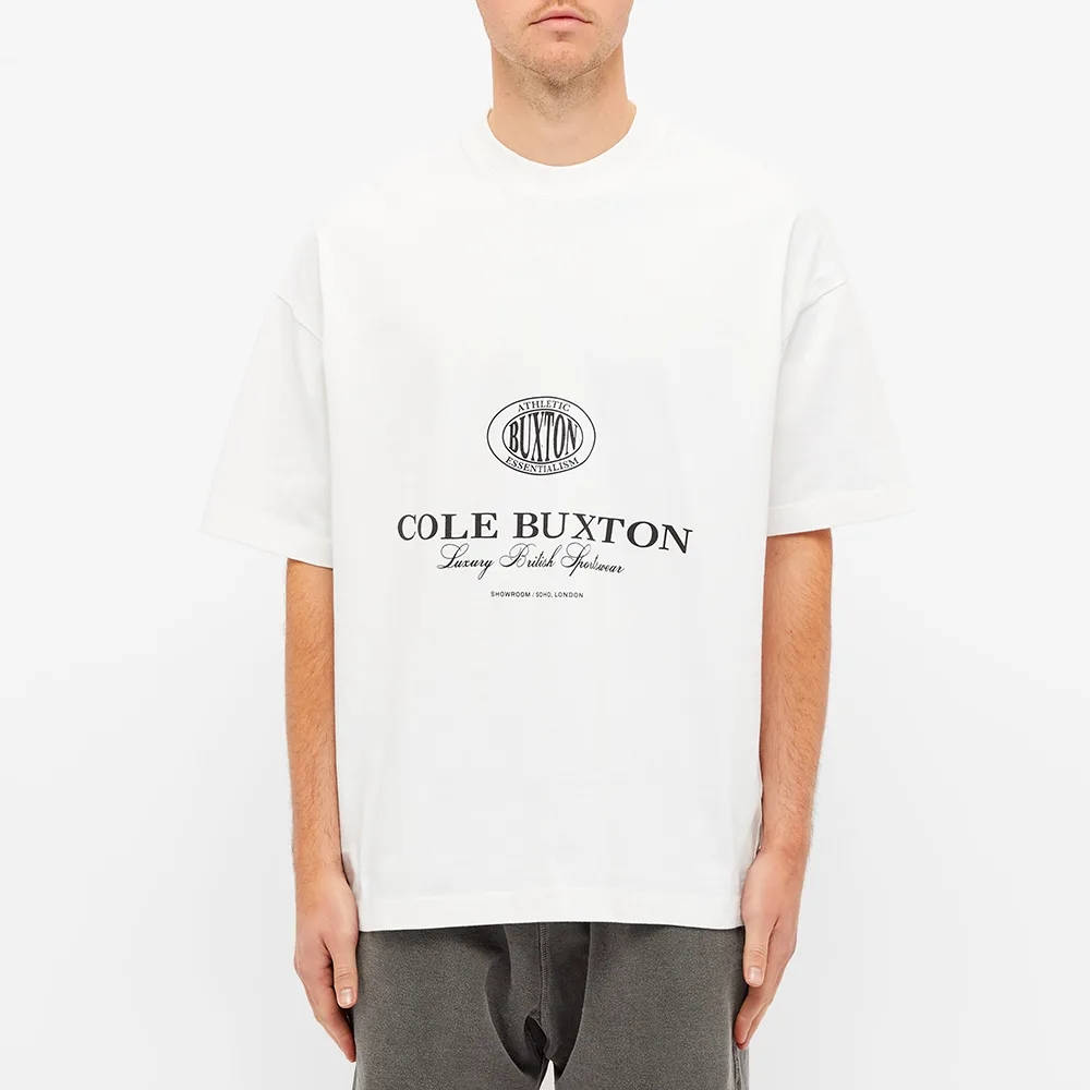 cole buxton white tee