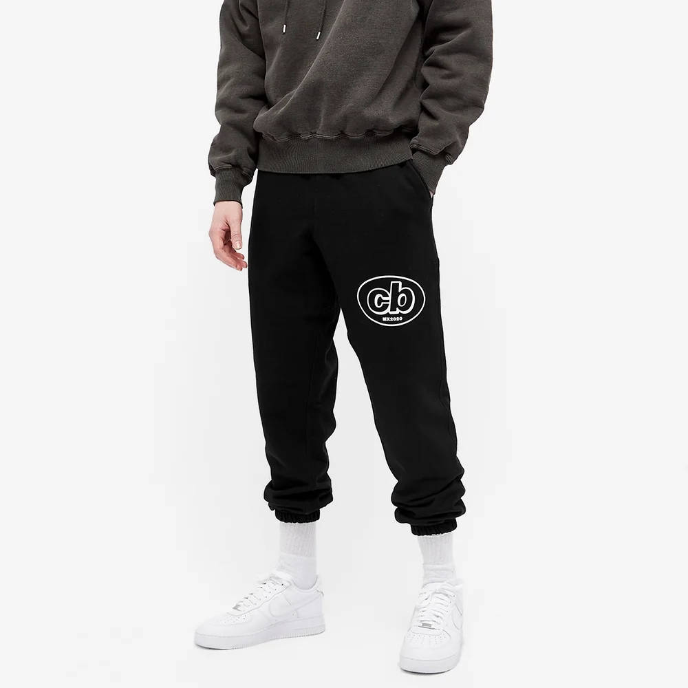 Cole Buxton MX Logo Sweat Pant - Black | The Sole Supplier