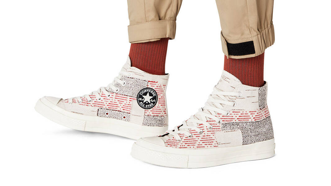 Converse Chuck 70 Patchwork High Twill Light On Foot