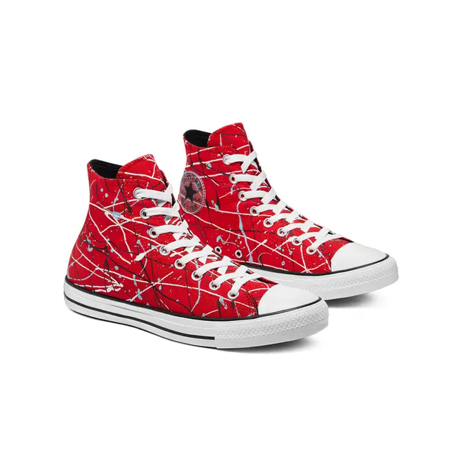 Converse Chuck Taylor All Star Archive Paint Splatter Hi Red | Where To ...
