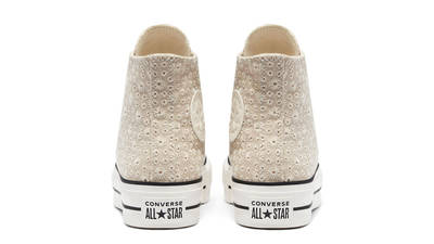 canvas broderie platform chuck taylor all star high top