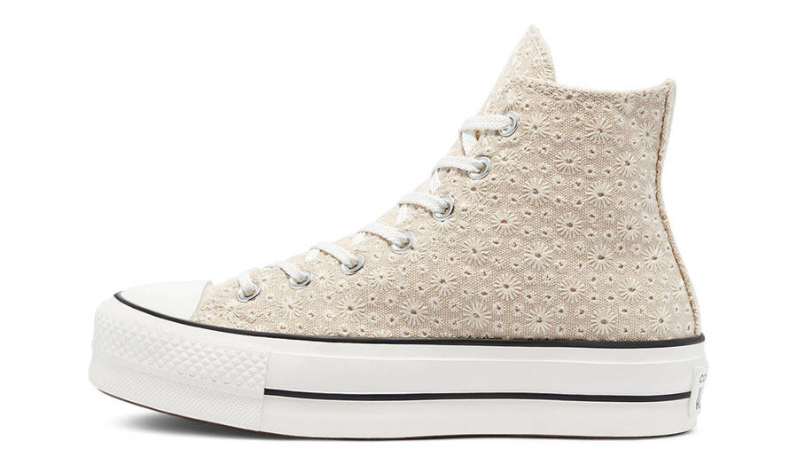 converse canvas broderie