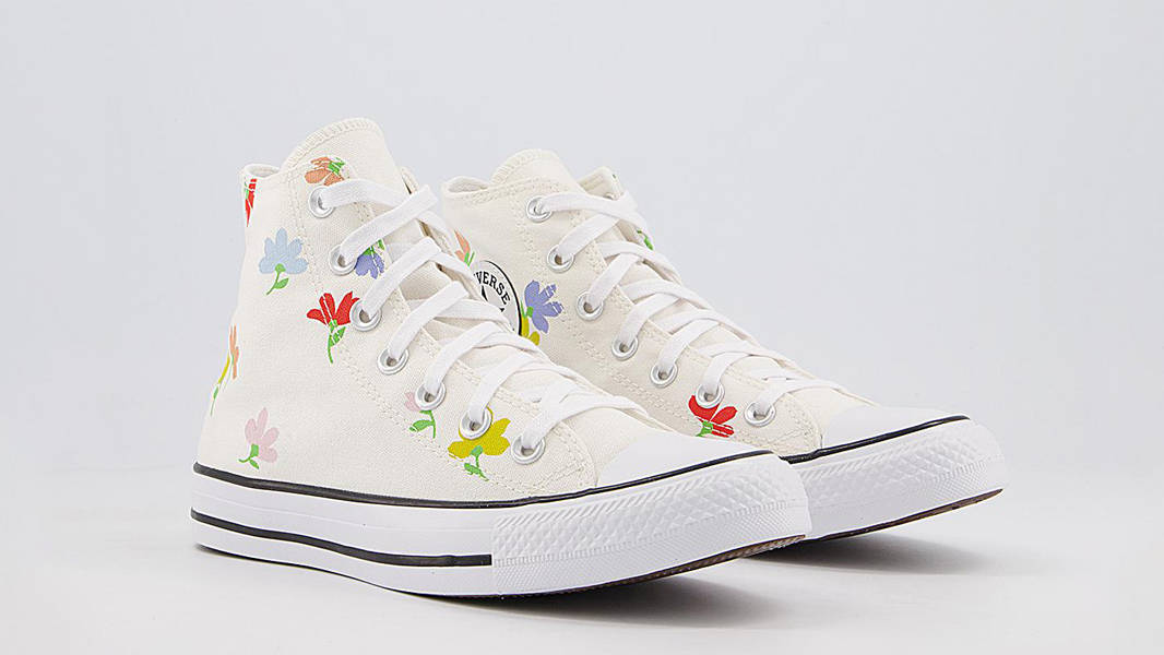 Converse Chuck Taylor All Star Hi Garden Print Egret