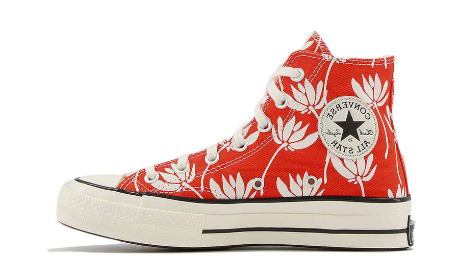 Converse Chuck Taylor All Star Red Floral Print