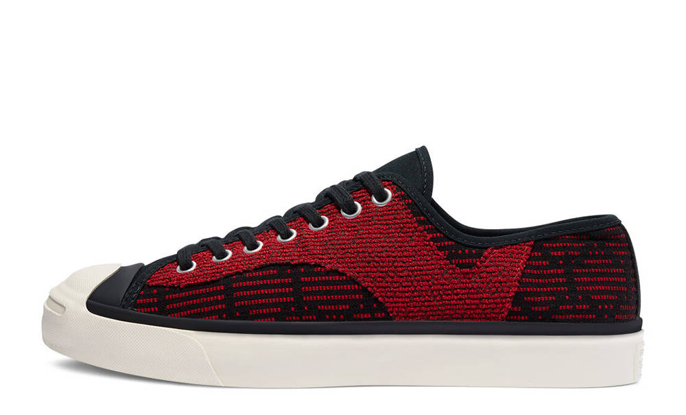 Converse Jack Purcell Rally Patchwork Low Black Tomato Puree