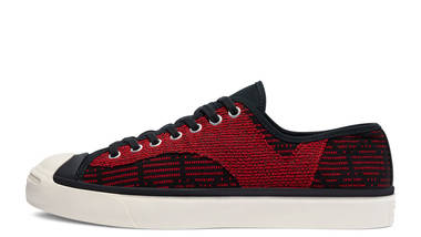 Converse Jack Purcell Rally Patchwork Low Black Tomato Puree