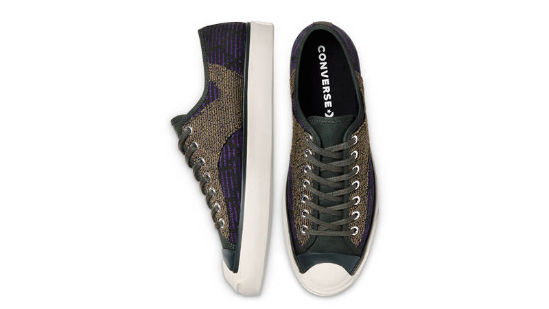 Converse Jack Purcell Rally Patchwork Low Deep Lichen Green Middle