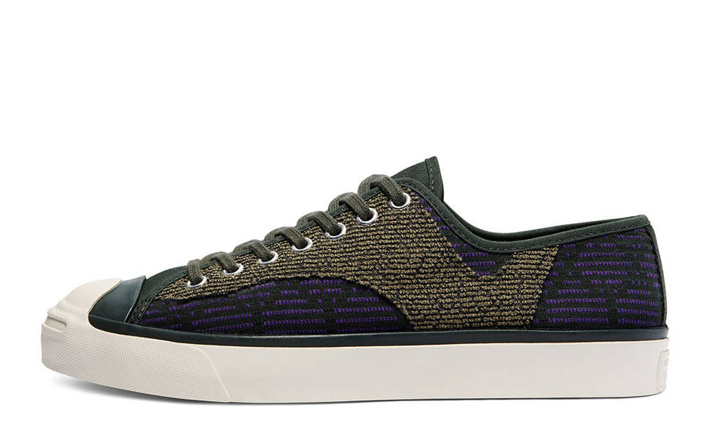 Converse Jack Purcell Rally Patchwork Low Deep Lichen Green