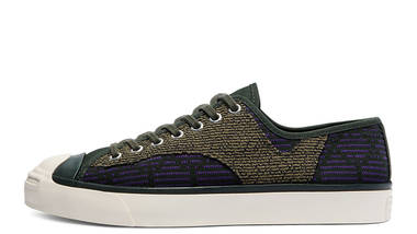 Converse Jack Purcell Rally Patchwork Low Deep Lichen Green