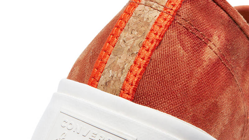 Converse Jack Purcell Summer Daze Low Red Bark Closeup