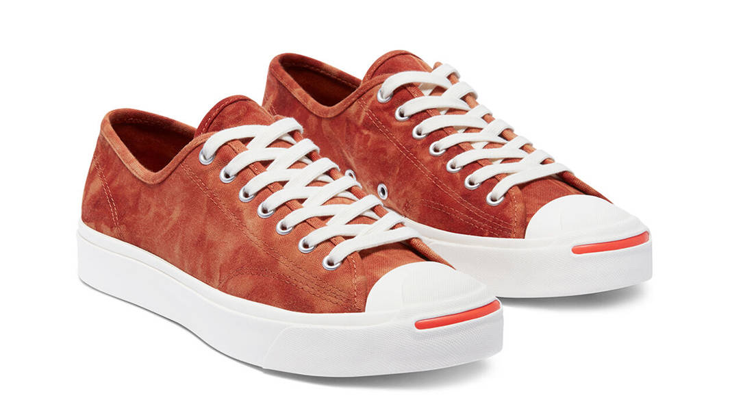 Converse Jack Purcell Summer Daze Low Red Bark Front