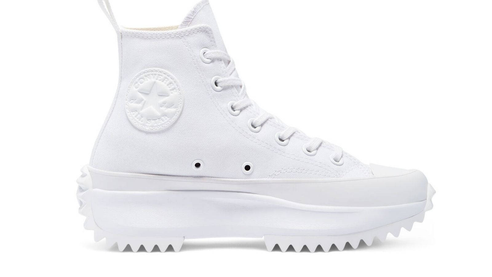Converse Run Star Hike All White