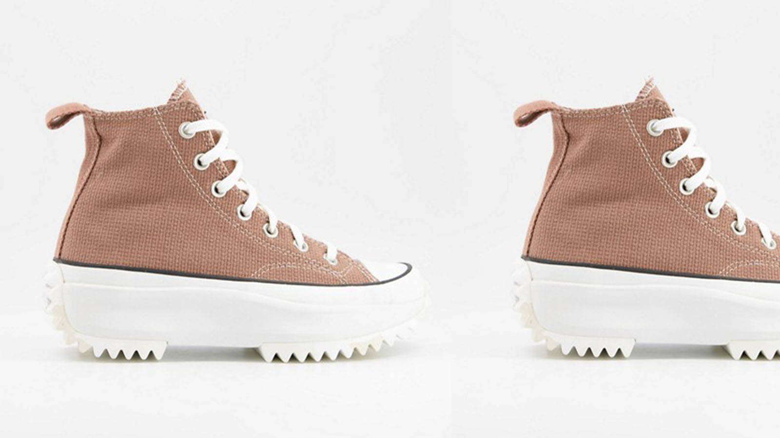 Converse Run Star Hike High Beige ASOS