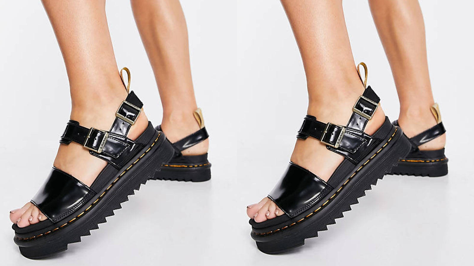 Dr Martens Vegan Voss Sandals Listicle