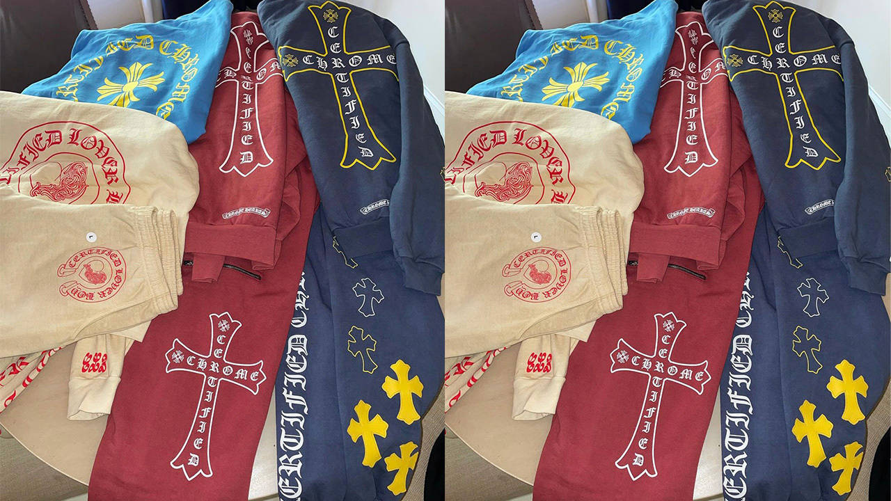 Drake Shows off the Certified Lover Boy x Chrome Hearts Collab