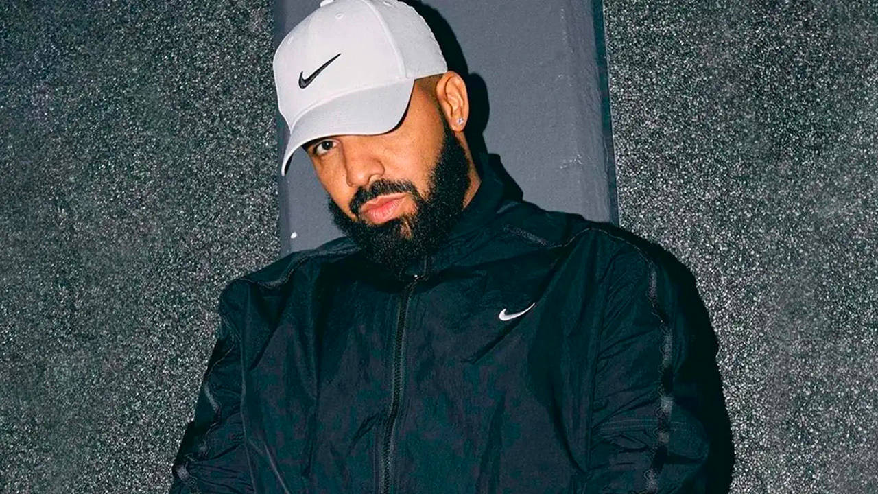SPOTTED: Drake In OVO Hoodie And Sneakers, Stone Island Jacket And