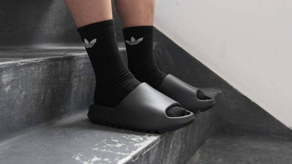 Image via The Sole Supplier Yeezy Slides Sizing: How Do They Fit?