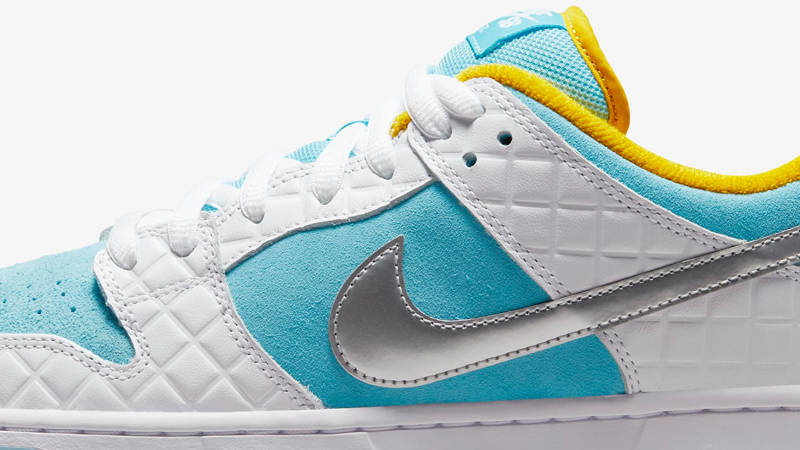 FTC × Nike SB Dunk Low \"White/Blue\" FTC - Nike Skateboarding