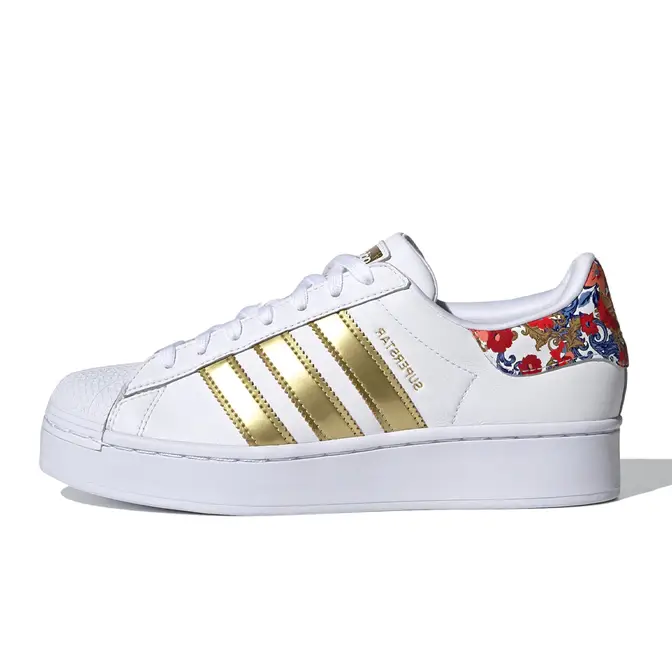 Adidas superstar cheap womens floral