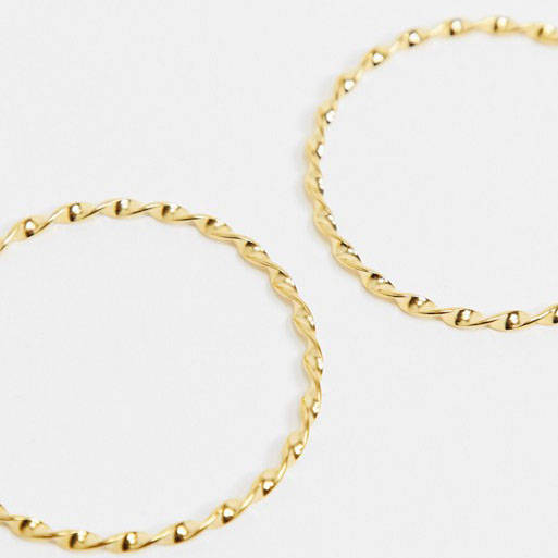 Hoops + Chains LDN large hoop