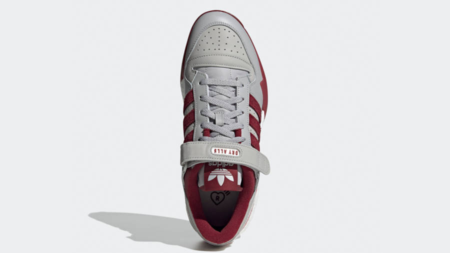 Human Made x adidas Forum Grey Collegiate Burgundy | Where To Buy | S42977 | The Sole Supplier