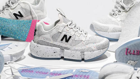 The Jaden Smith x New Balance Vision Racer "ReWorked" Arrives Just in Time for Earth Day The Jaden Smith x New Balance Vision Racer "ReWorked" Arrives Just in Time for Earth Day