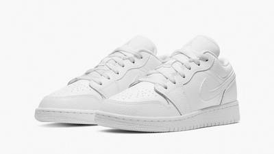 Jordan 1 Low Gs Triple White Where To Buy 130 The Sole Supplier
