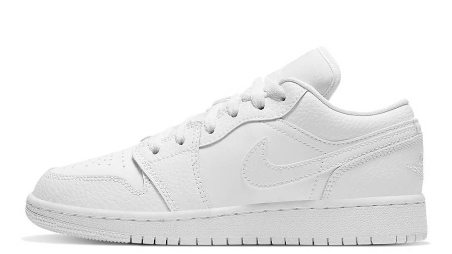 low jordans white