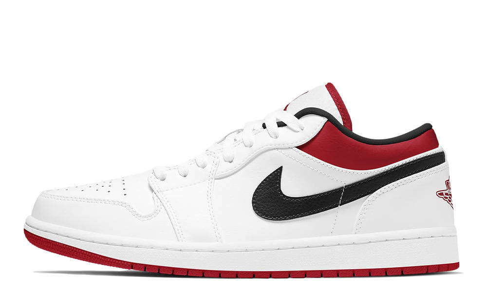 Jordan 1 Low White University Red Black Raffles Where To Buy The Sole Supplier The Sole Supplier