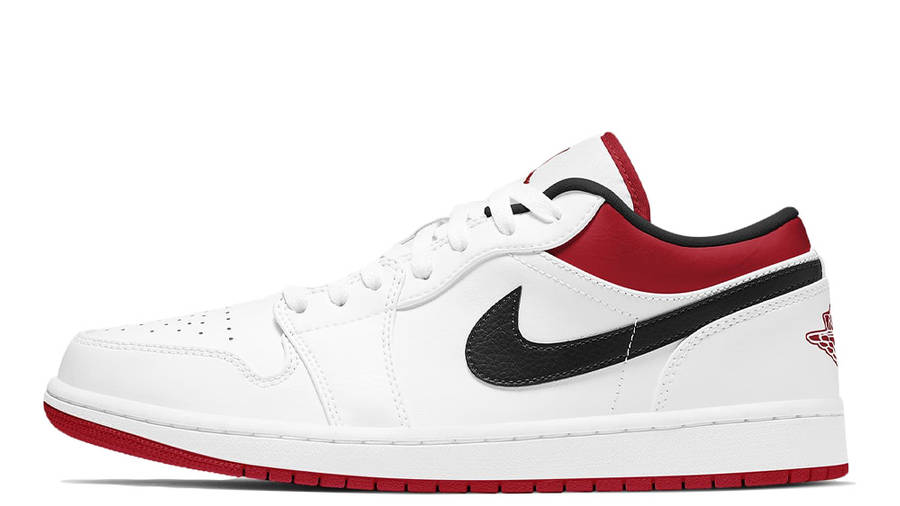Jordan 1 Low White University Red Black Raffles Where To Buy The Sole Supplier The Sole Supplier