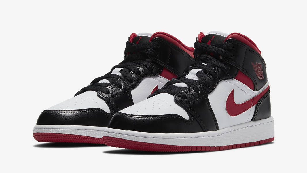 air jordan 1 red and black white