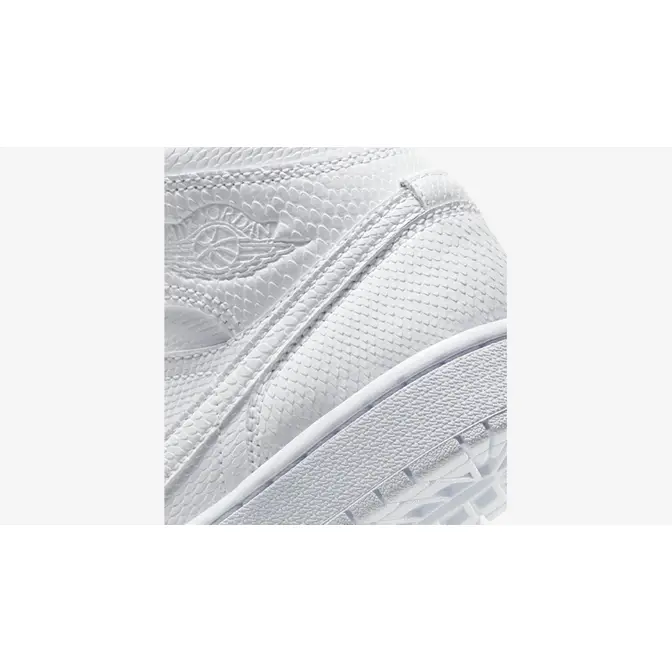 snakeskin jordan 1 white