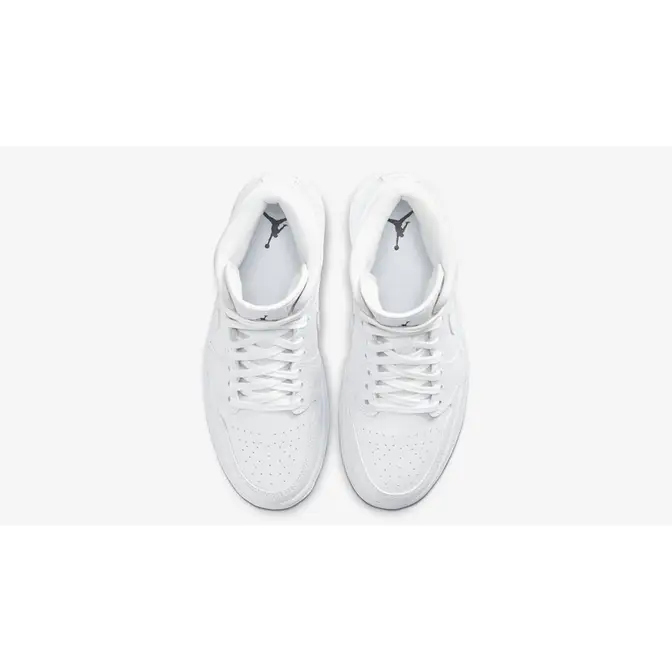 Jordan 1 Mid Snakeskin White Where To Buy BQ6472 110 The Sole Supplier