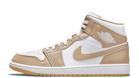 Neutral Hues Makeover The Jordan 1 Mid 'Tan Gum' Neutral Hues Makeover The Jordan 1 Mid 'Tan Gum'