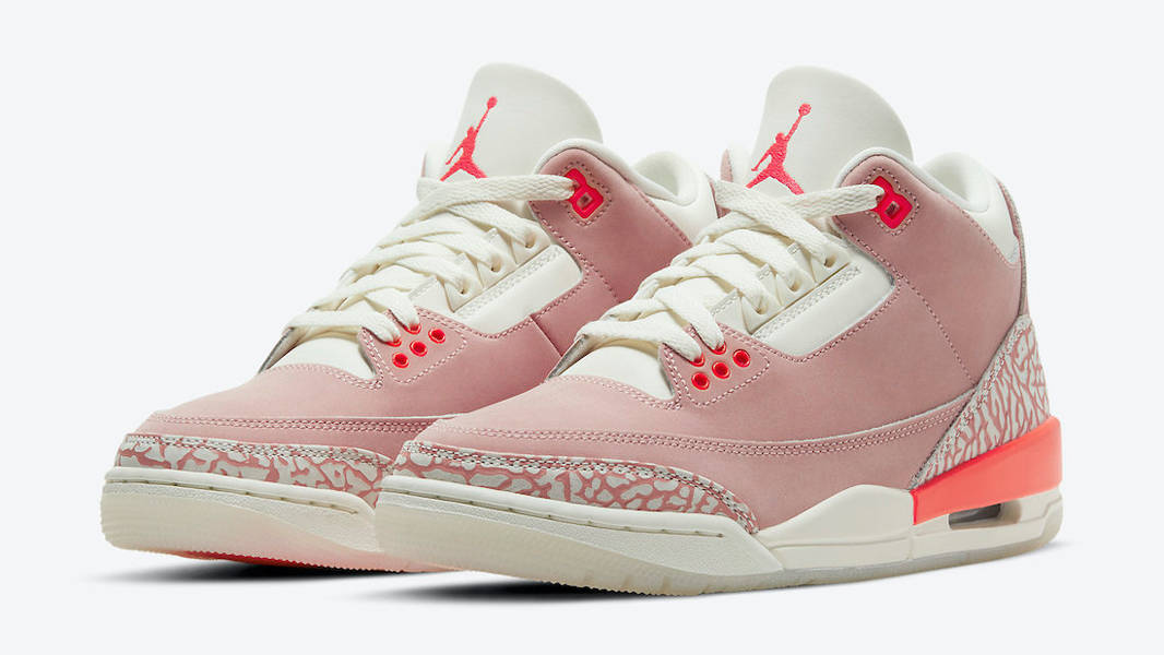 Rust 2025 pink jordans