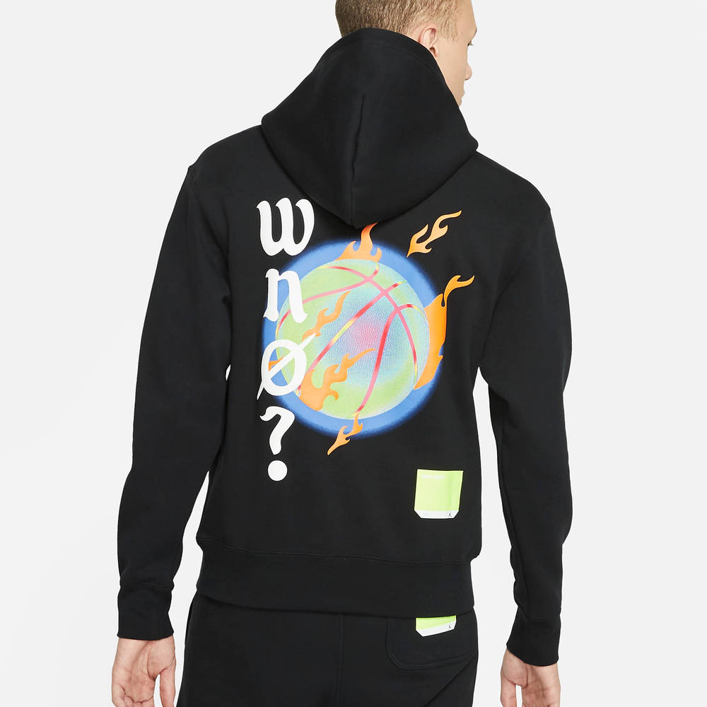 Jordan Why Not Fleece Hoodie Black The Sole Supplier