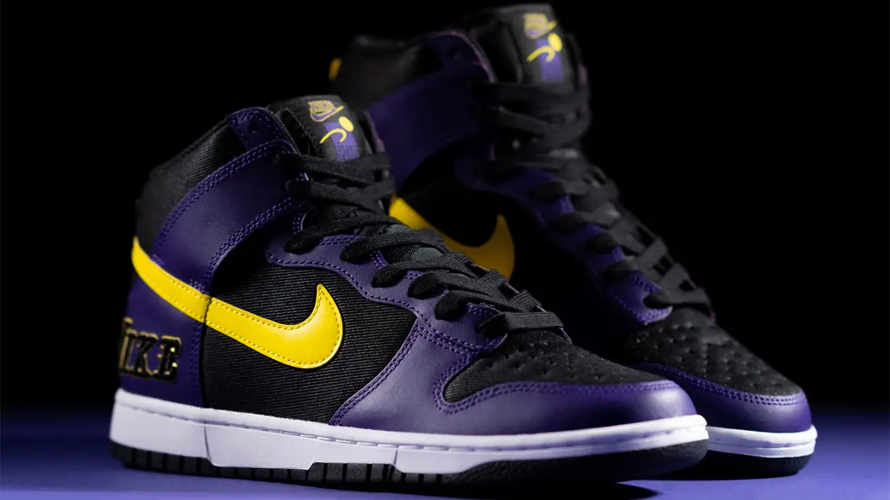 dunk high court purple lakers