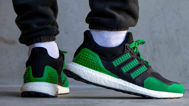 ultra boost lego green
