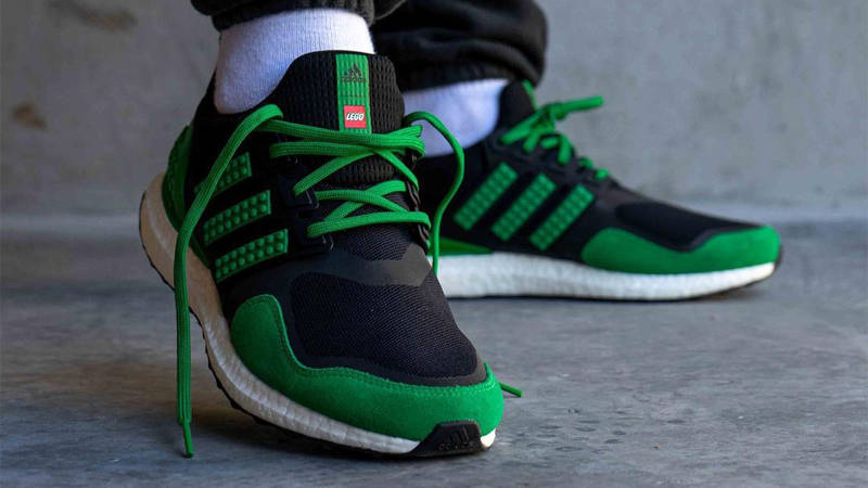 Mus animal Hacer la cama LEGO x adidas Ultra Boost Green Black | Where To Buy | The Sole Supplier