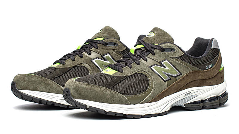 New Balance 2002R Camo Green ML2002RG front