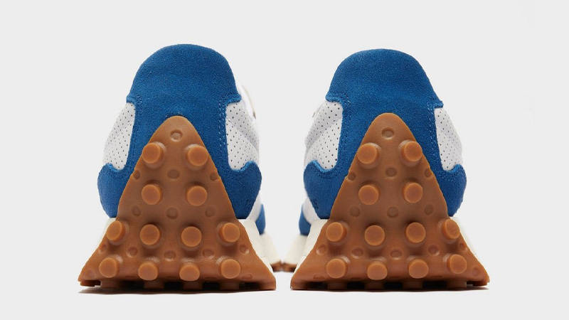New Balance 327 White Blue Red Back