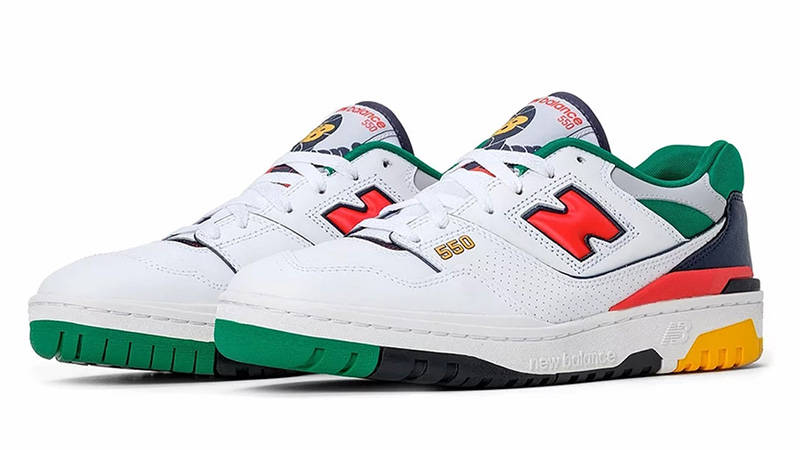 New Balance 550 White Multi BB550CL1 front
