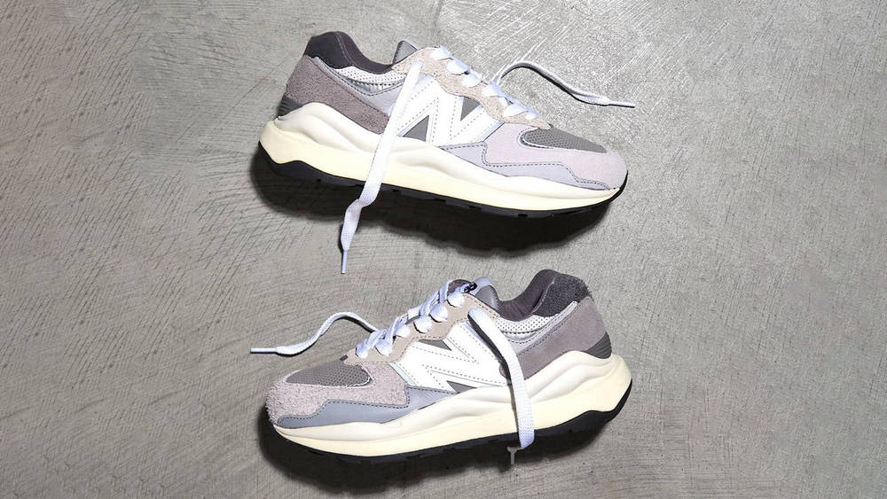 Image via Goodhood New Balance 57:40 Grey White