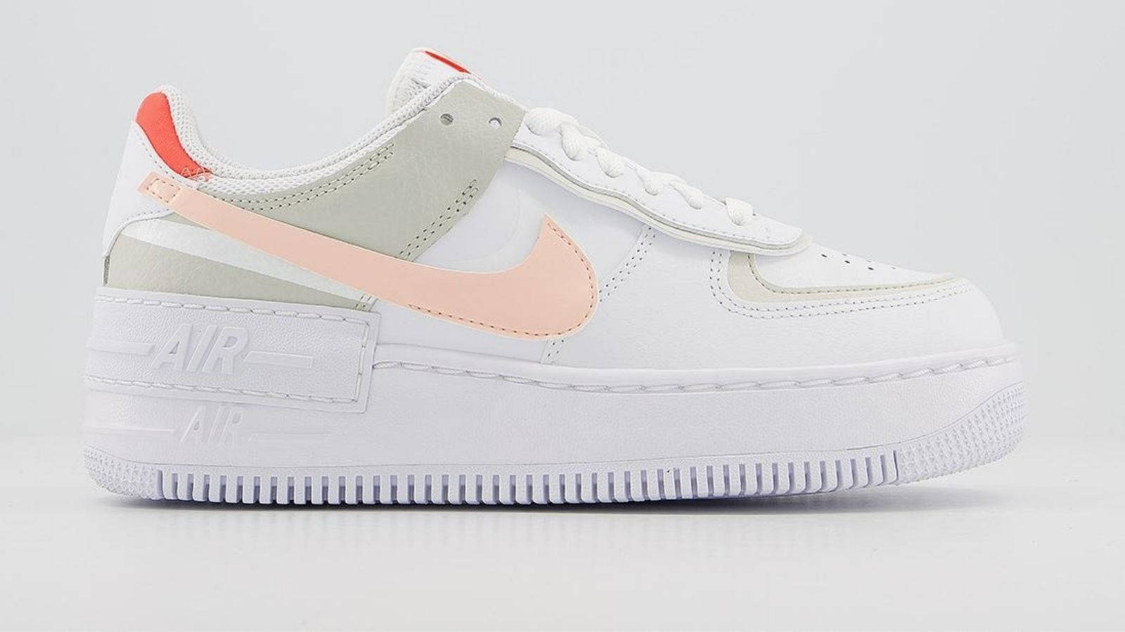 Nike AF1 shadow grey peach